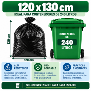 BOLSA BASURA 120X130
