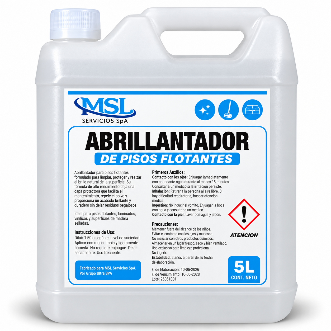 ABRILLANTADOR DE PISO FLOTANTE