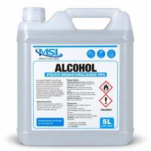 ALCOHOL DESNATURALIZADO AL 70%
