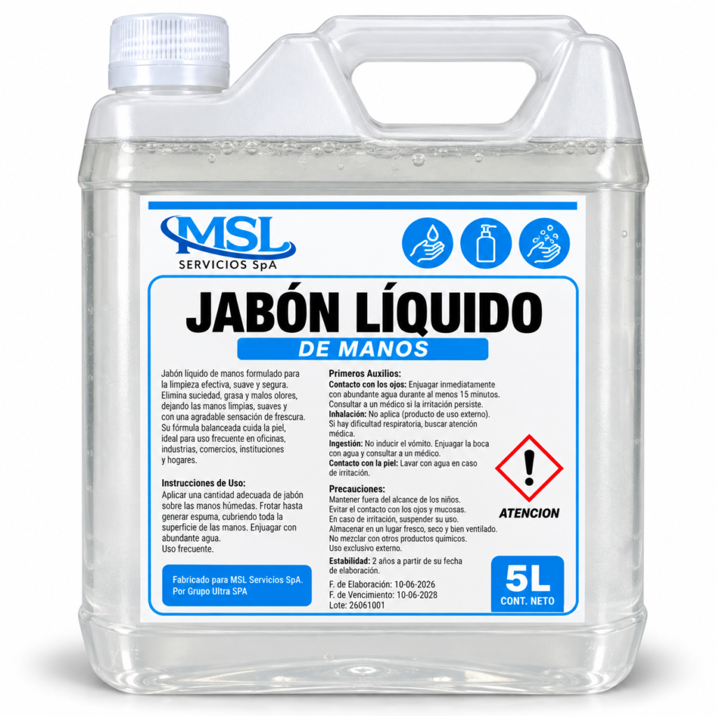 JABÓN LÍQUIDO PARA MANOS
