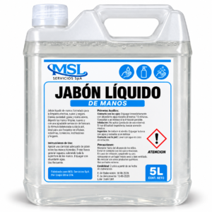 JABÓN LÍQUIDO PARA MANOS