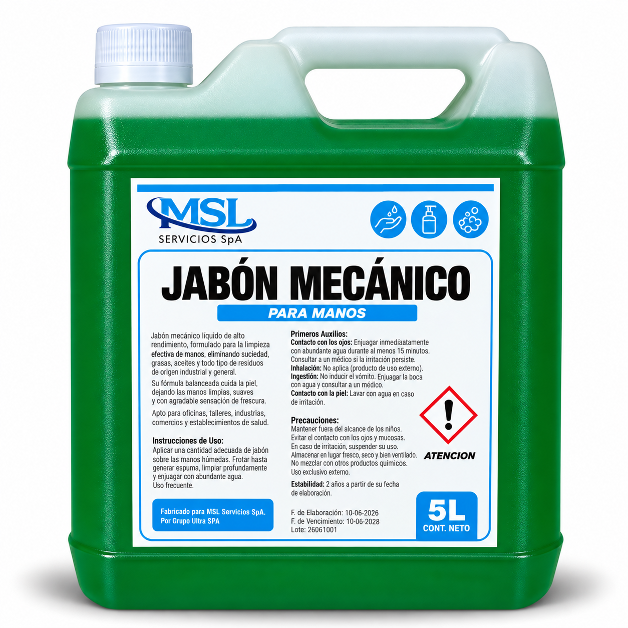 JABÓN MECANICO