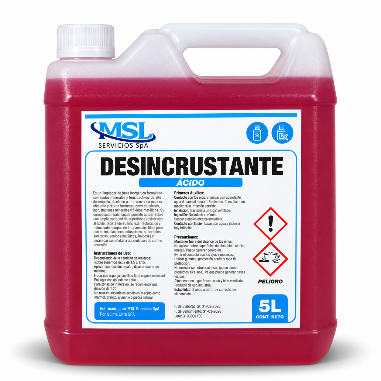 DESINCRUSTANTE ÁCIDO