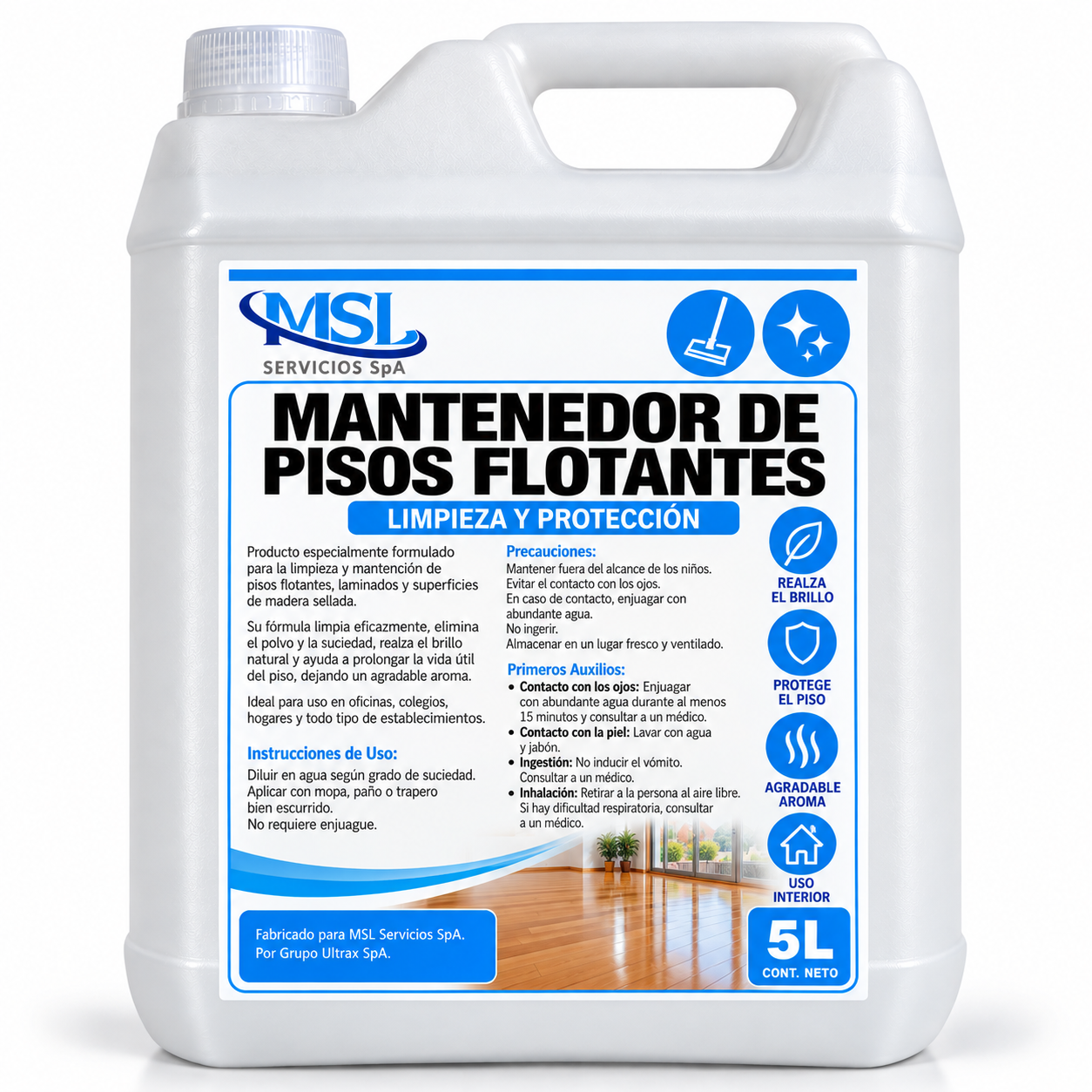 MANTENEDOR DE PISOS FLOTANTES
